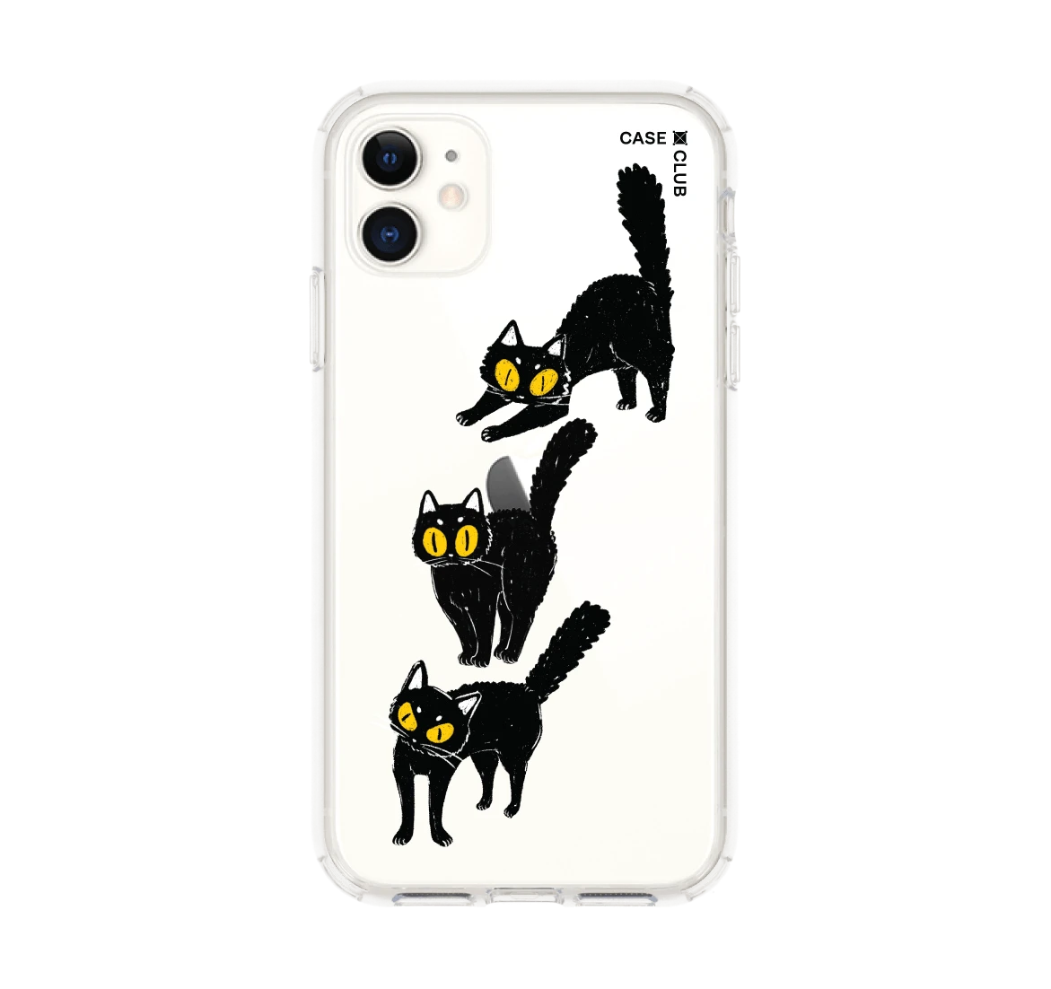 เคสใส iphone 11 แมวดำนำโชค